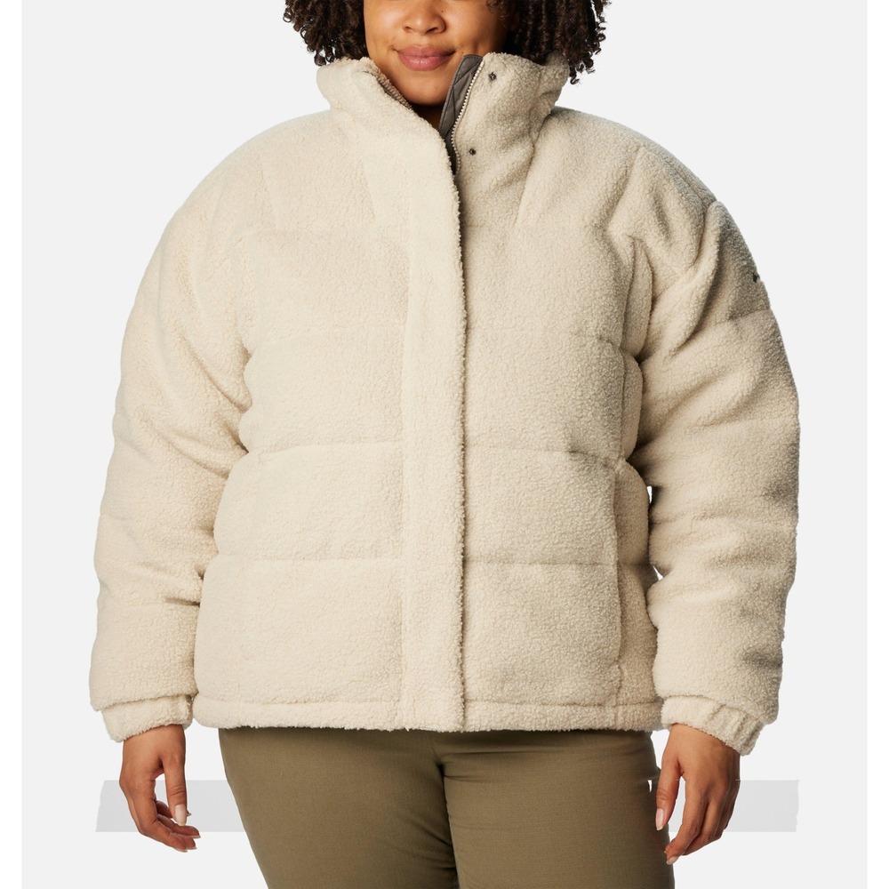 Columbia Ruby Falls 3X Ivory Sherpa Puffer Jacket‎